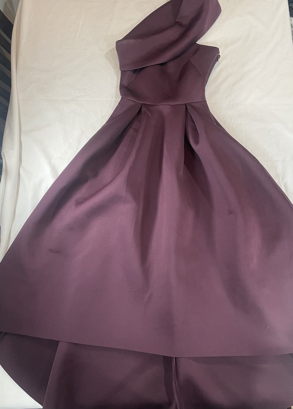 ASOS Tall Dress Purple 4 Cold Shoulder